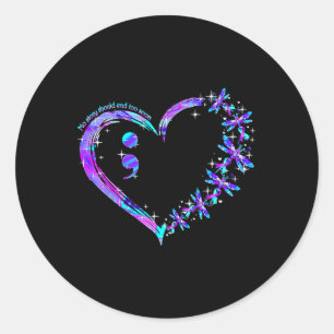 No Story Should End Too Soon Suicide Prevention Aw Classic Round Sticker