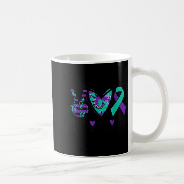No Story Should End Too Soon Suicide Prevention Aw Coffee Mug (Right)