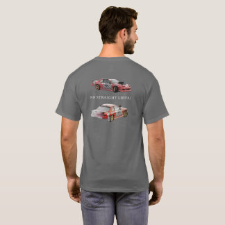 NO STRAIGHT LINES! 240sx S13 Drift Car Streetwear  T-Shirt