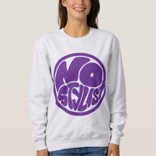 NO STYLIST single purp emblem T-Shirt Sweatshirt