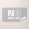 No sweat sports towel gift for basketball player