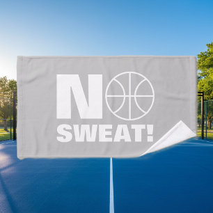 No sweat sports towel gift for basketball player