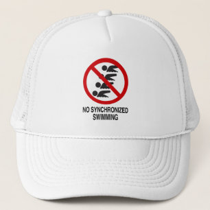No Synchronised Swimming Trucker Hat