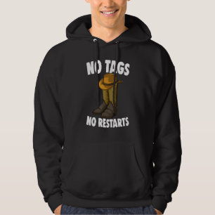 No Tags No Restarts Line Dancing Men Classy Boots Hoodie
