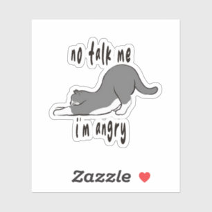 no talk me,meme,cat,kitten,sad cat,angry,cute,