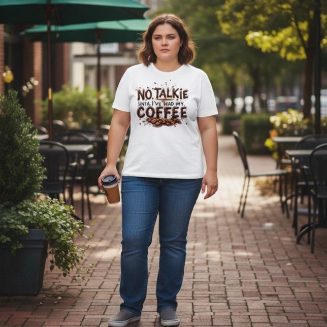 No Talkie Plus Size T-Shirt (Creator Uploaded)