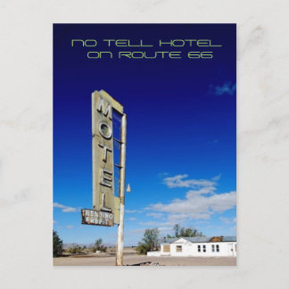 No Tell Hotel Postcard