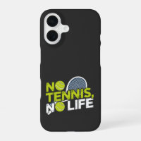 No Tennis, No Life - Sporty and Dynamic Design
