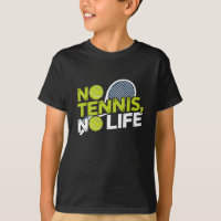 No Tennis, No Life - Sporty and Dynamic Design