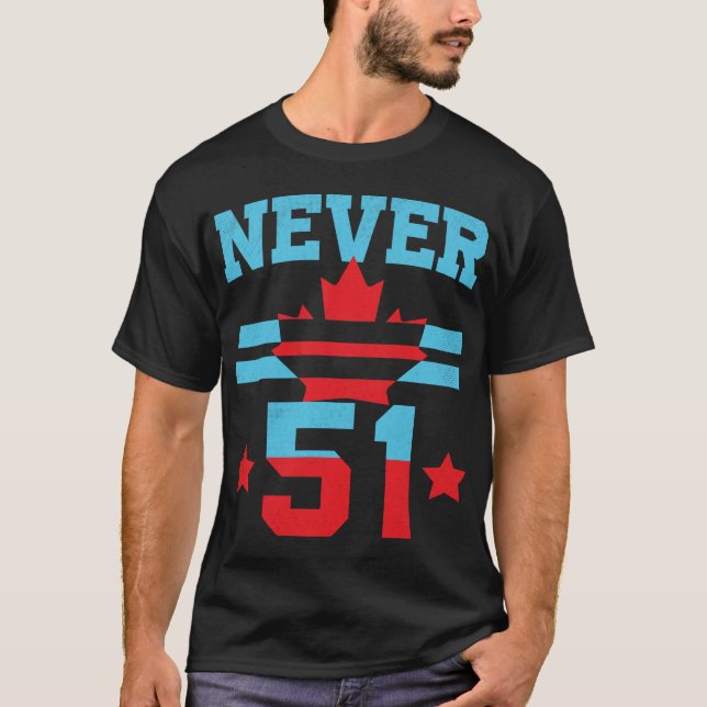 No Thanks, Eh! – Never 51-canada T-Shirt (Front)