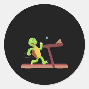 No The Speed  Classic Round Sticker