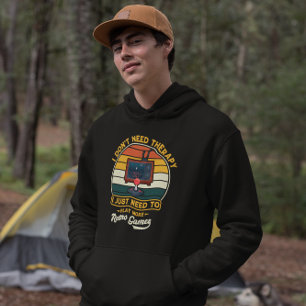 No Therapy Just Retro Games - Vintage Video Game Hoodie