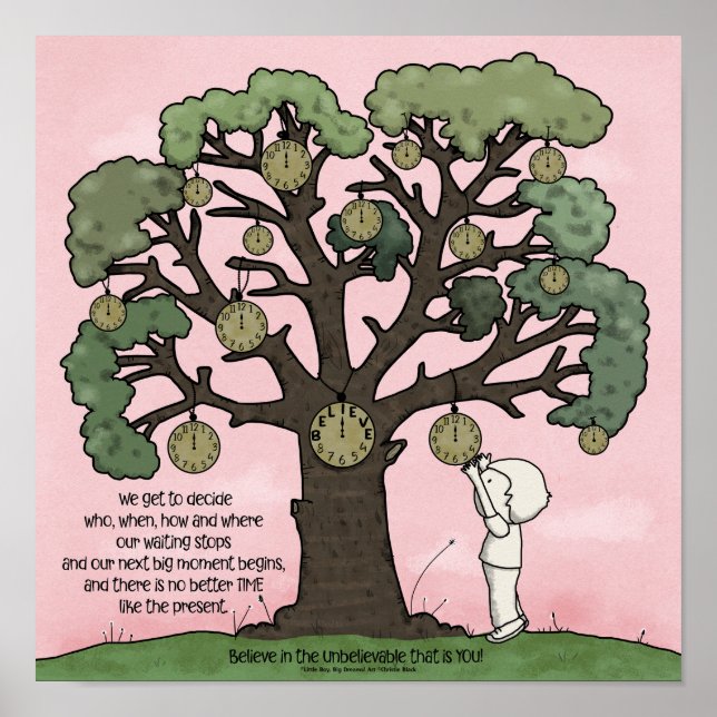 No TIME Like the Present Poster (Front)