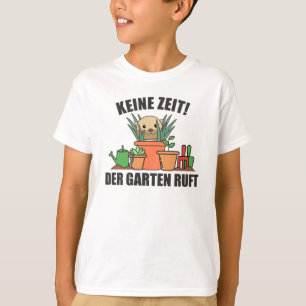 No Time The Garden Gets Gardener Otter Sweet T-Shirt