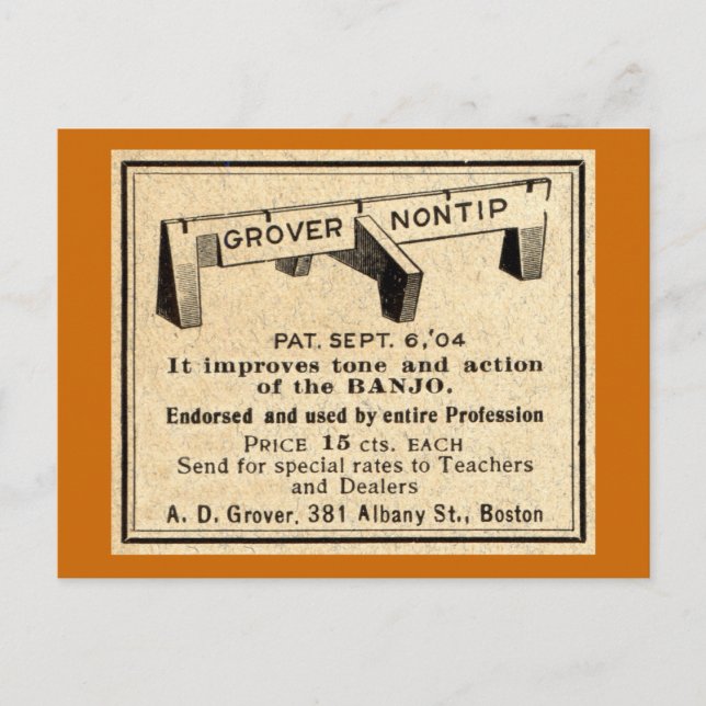 No Tip Bridge Postcard (Front)