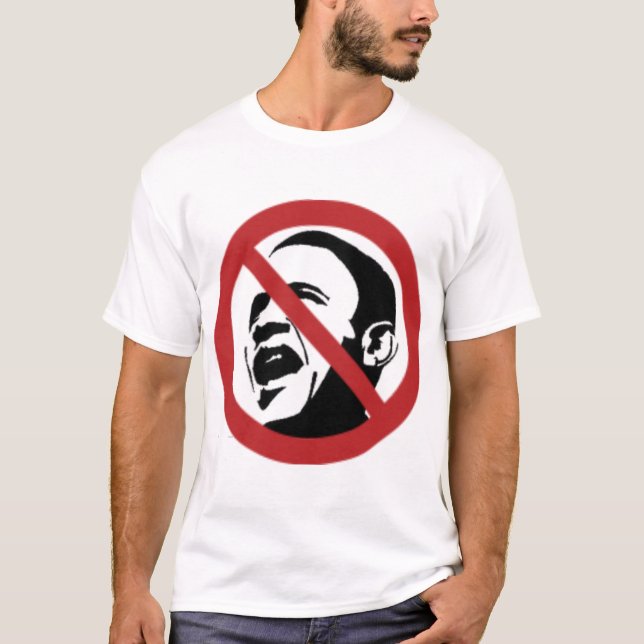 No to Obama T-Shirt (Front)