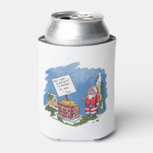 No To Santa can cooler