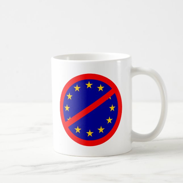 No to the EU Coffee Mug (Right)