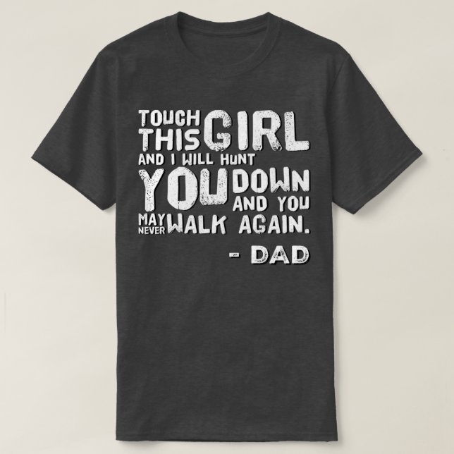 No Touching T-Shirt (Design Front)