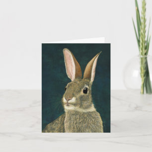 "No Tricks" - Cottontail Card