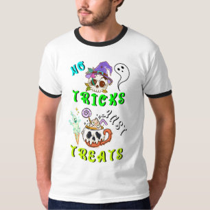 No Tricks Just Treats Cute T-Shirt