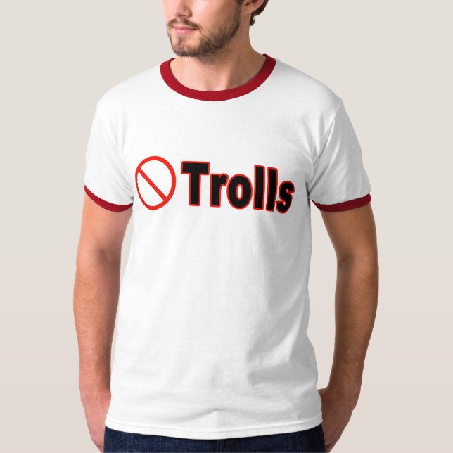 No Trolls T-Shirt (Front)