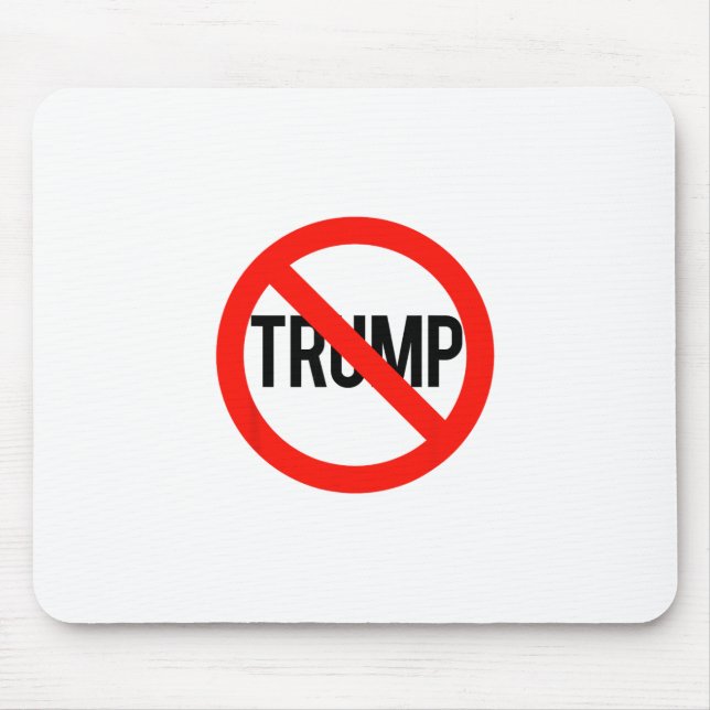 No Trump - Anti Trump  Mouse Pad (Front)