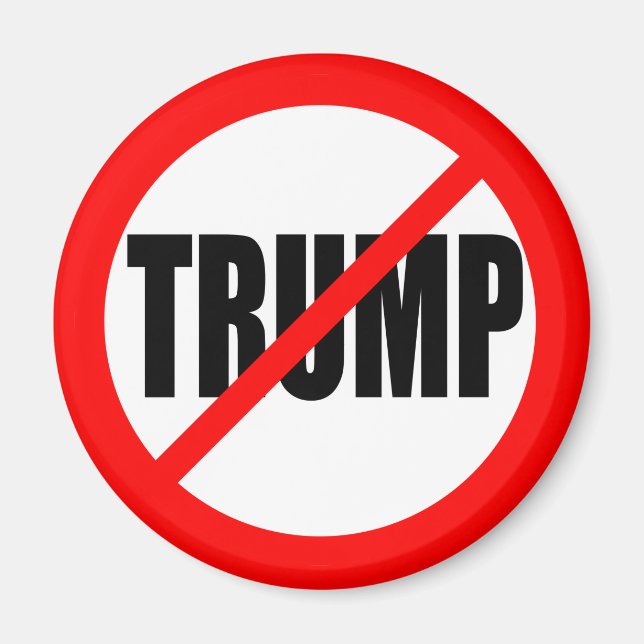 'NO TRUMP' MAGNET (Front)