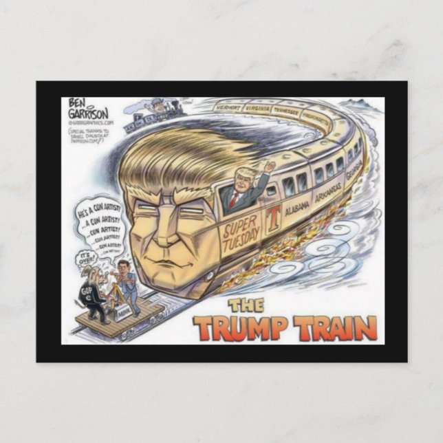 No Trump NO Vote Post Card (Front)