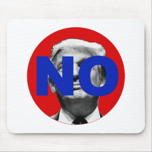 No Trump (red and blue) Mouse Pad