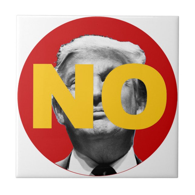No Trump (Red and Yellow) Tile (Front)