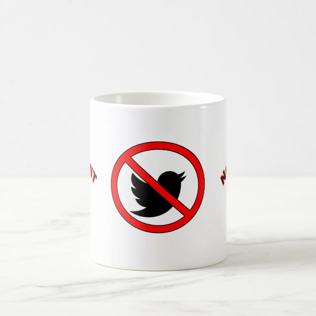 NO TWIT Mug (Center)