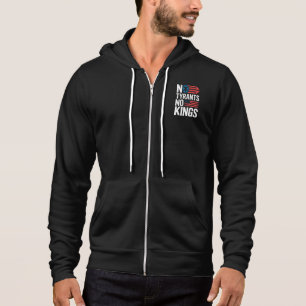 No Tyrants No Kings / Hands Off Protest Hoodie