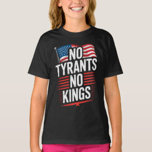 No Tyrants No Kings Patriotic Freedom Activism Tee