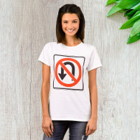 No U-Turn Sign Traffic Safety Road Symbol