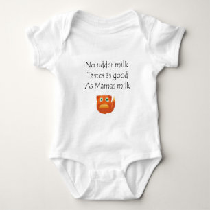 No Udder Milk Baby Bodysuit
