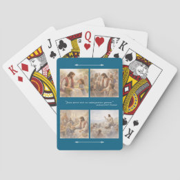No unimportant person playing cards