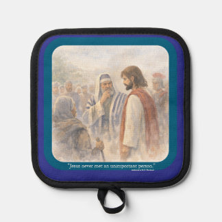 No unimportant person pot holder
