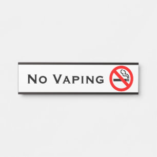 No Vaping Office Door Signs Business Sign