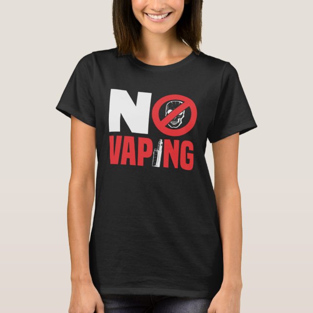 No Vaping T-Shirt (Front)