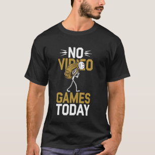 No Video Games Today Funny Gamer Sad Backpack Desi T-Shirt