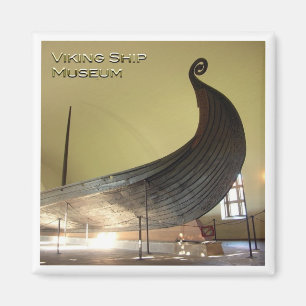 NO # Viking Ship Museum - Oseberg Ship prow Magnet
