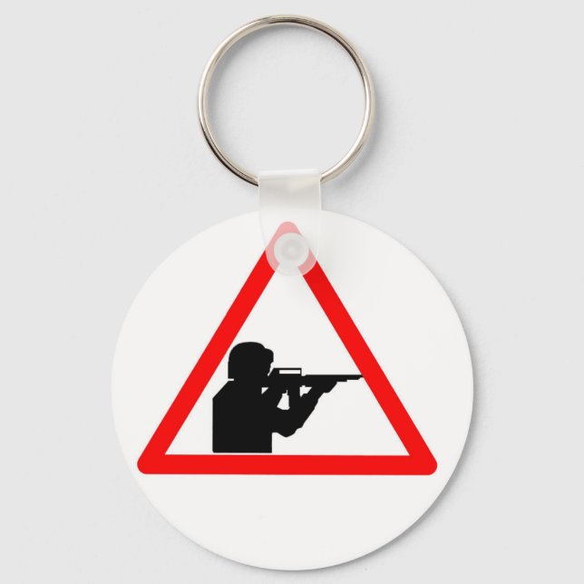 No violence key ring (Front)