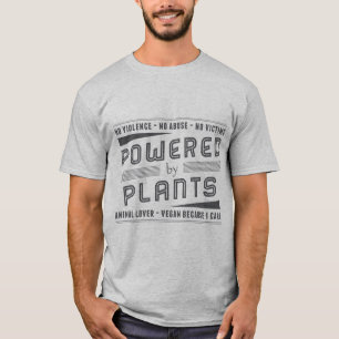 No Violence Powered by Plants T-Shirt