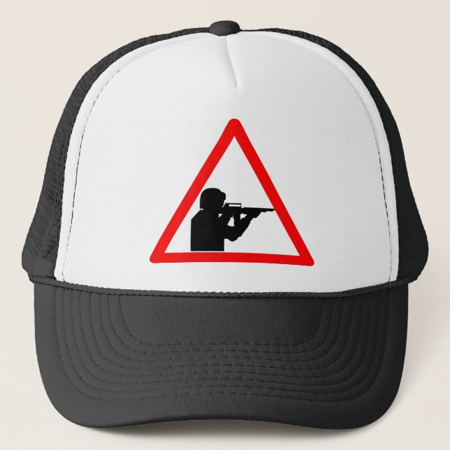 no-violence trucker hat (Front)