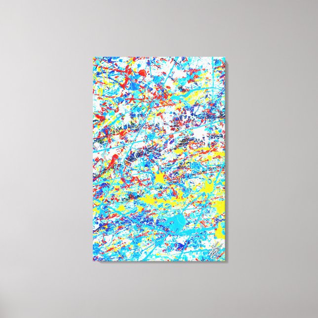 No Vision Required  Canvas Print (Front)