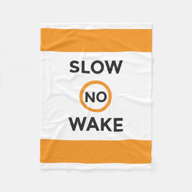 No Wake Fleece Blanket (Front)