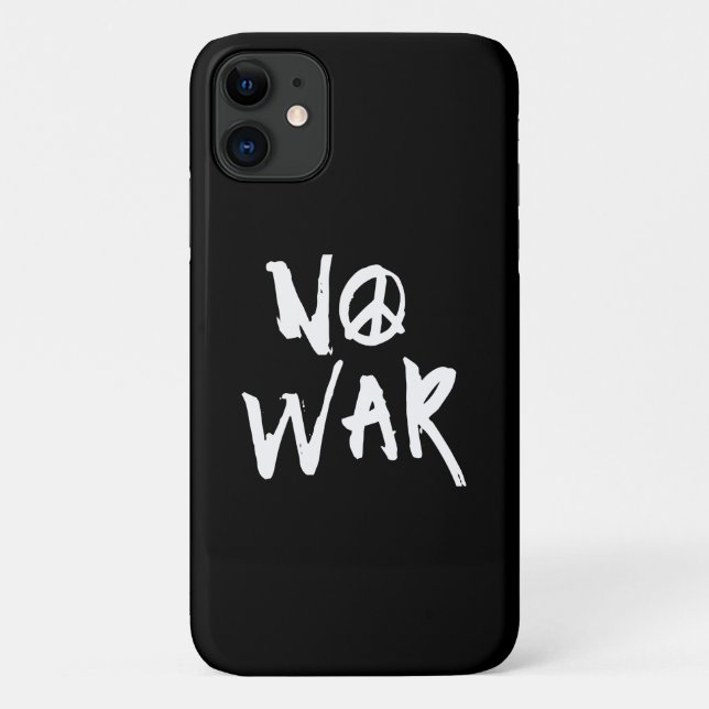 No War Case-Mate iPhone Case (Back)