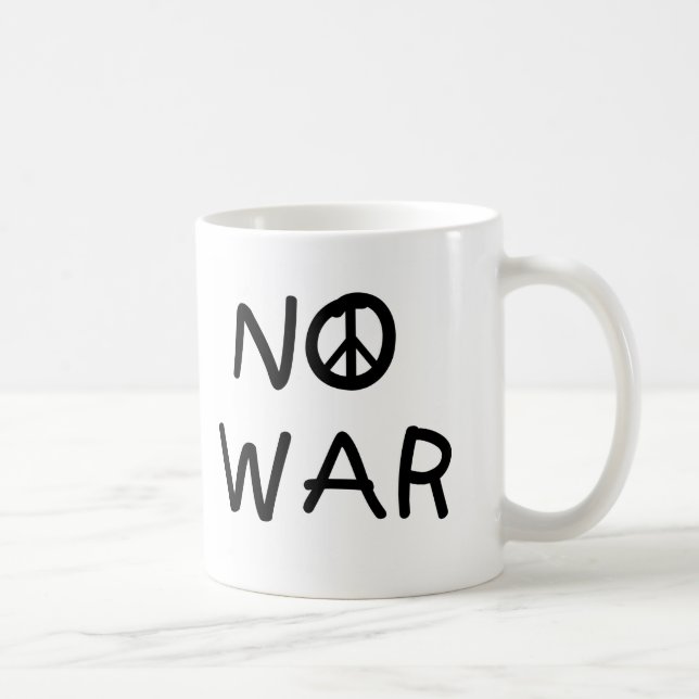 NO War Coffee Mug (Right)