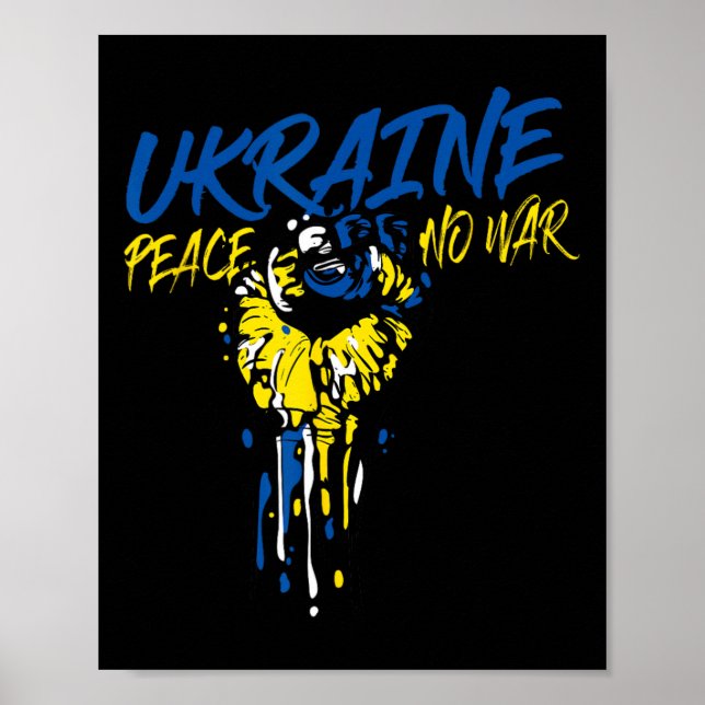 No War - Designs For The Peace Movement 3  Poster (Front)